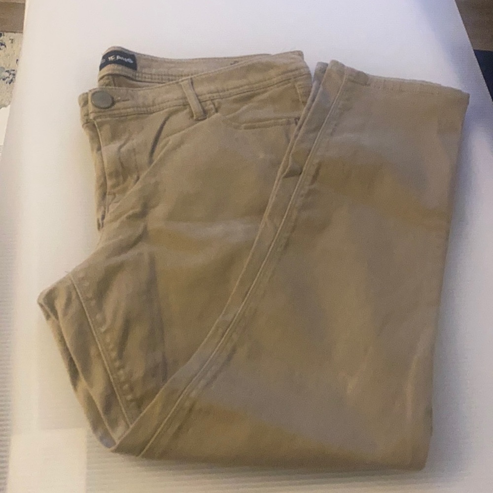 Express Denim Cropped Legging
